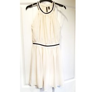 MNG MANGO Fit & Flare Halter Dress NWOT